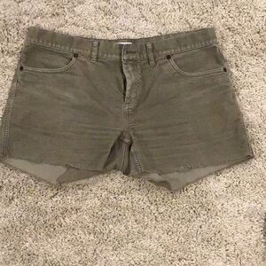 Carve Designs Oahu cord shorts 4” size 10